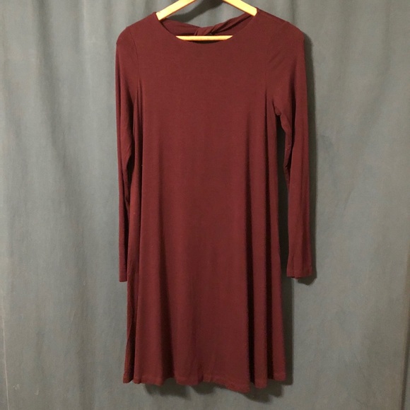 A pea in the pod eggplant maternity dress! - Picture 4 of 6